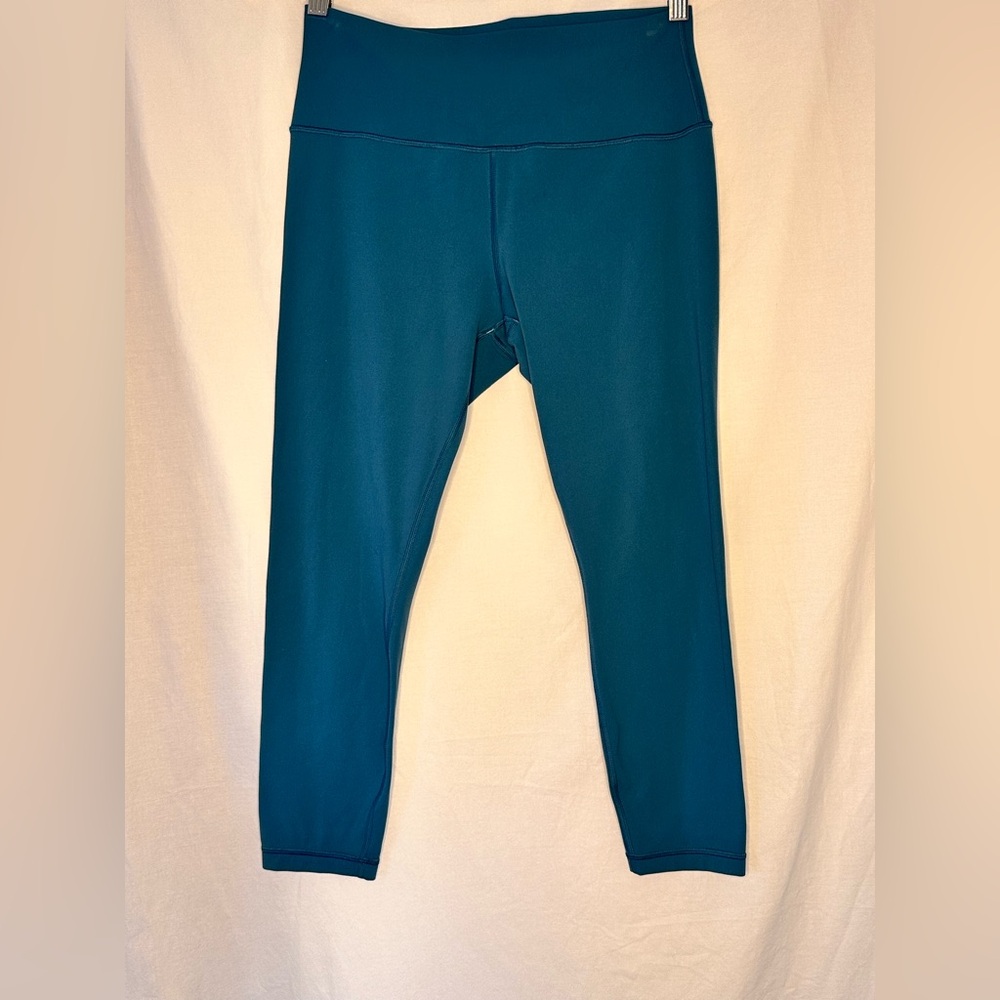ATHLETA Transcend 7/8 Tight Borealis Green L Large